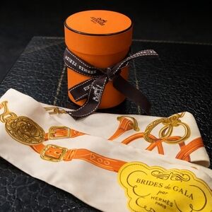 Hermès Brides de Gala Silk Scarf